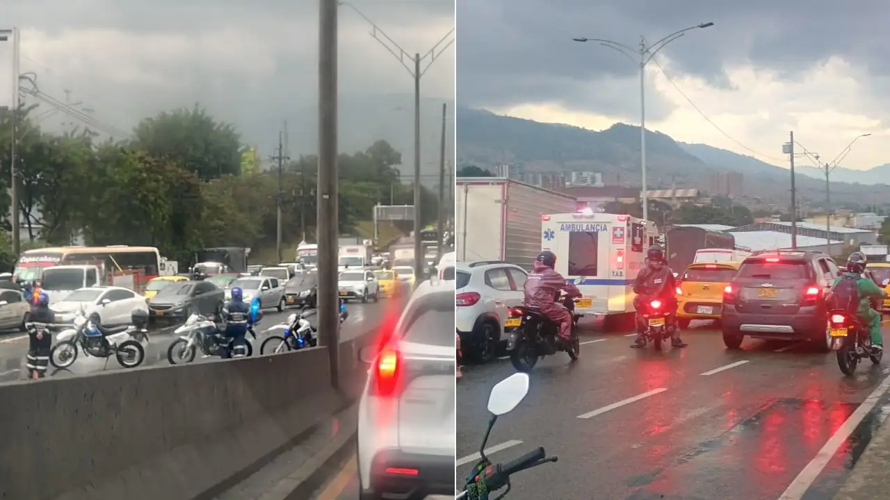 ¡Atención! Reportan protesta cerca de la sede de la Universidad Nacional en Medellín