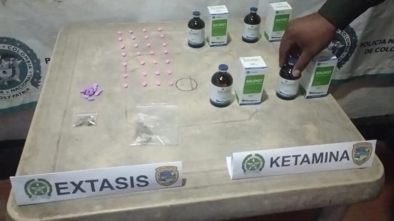 Autoridades frenan cargamento de fentanilo y ketamina que tenía destino a Medellín