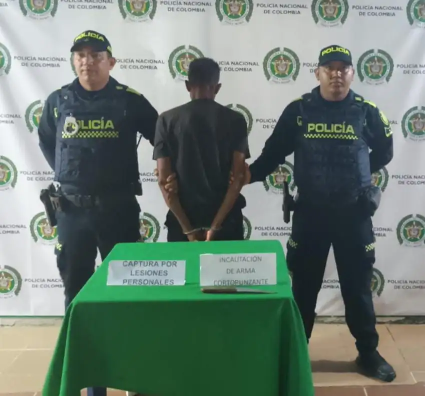 Capturan a sujeto que habría atacado con arma blanca a una mujer en un casino
