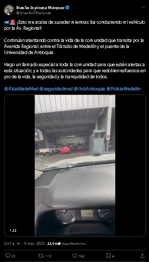 ataque-con-piedra-carro-exalcalde-envigado-regional-medellin1