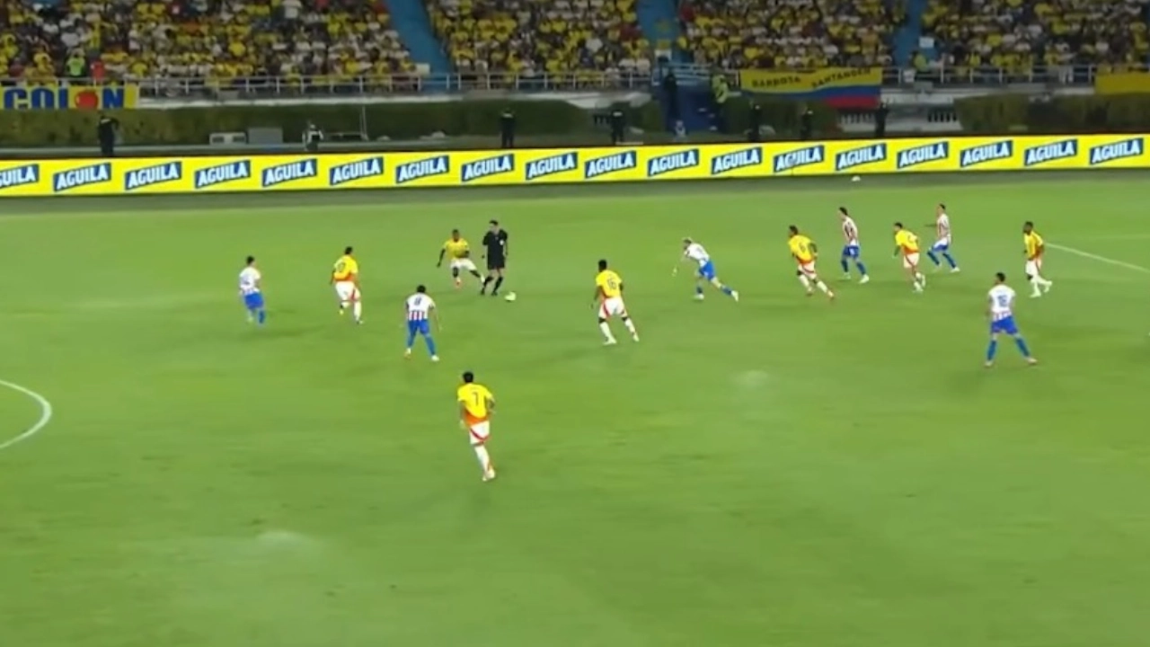 Colombia empató con Paraguay y sigue sexto en eliminatoria