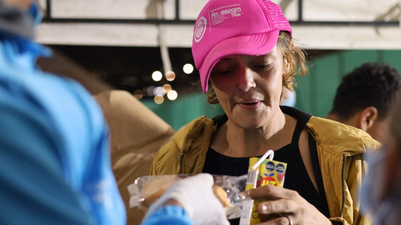 Habitantes de calle reciben atención en salud, alimentación y ayuda psicosocial
