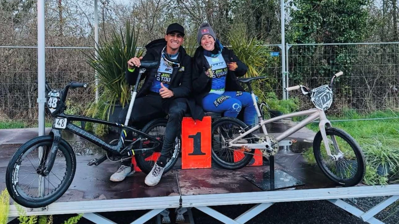 Volvió a celebrar: Mariana Pajón ganó título en la Coupe Centre en Francia 1 Mariana Pajón ganó título en la Coupe Centre en Francia