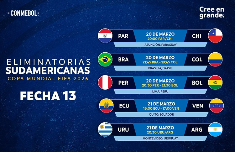 partidos-jornada-eliminatorias-sudameriacanas-2026mundial