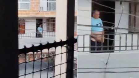 ¡Indignación! Sin vergüenza alguna, hombre fue visto ‘manoseandose’ en un balcón de Bello video-hombre-pedofilo-bello-antioquia-denuncia
