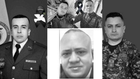 Se conocieron los nombres de los soldados muertos en ataque con explosivos en Balboa, Cauca soldaods