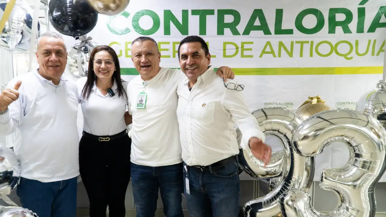 Contraloría General de Antioquia celebra más de nueve décadas de trabajo