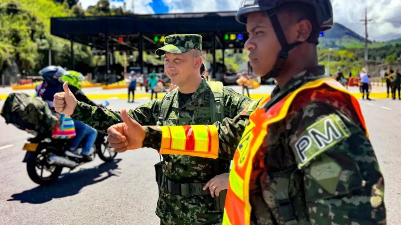 Ejército despliega más de mil soldados en Antioquia para cuidar a los ciudadanos en las vías durante Semana Santa