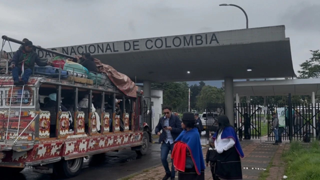 Universidad Nacional recibe a la Minga Indígena en Bogotá y adapta sus clases ante ocupación pacífica 1MingaUNacional