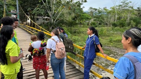 Gobernación reporta atención médica a bebé con desnutrición en comunidad indígena de Antioquia