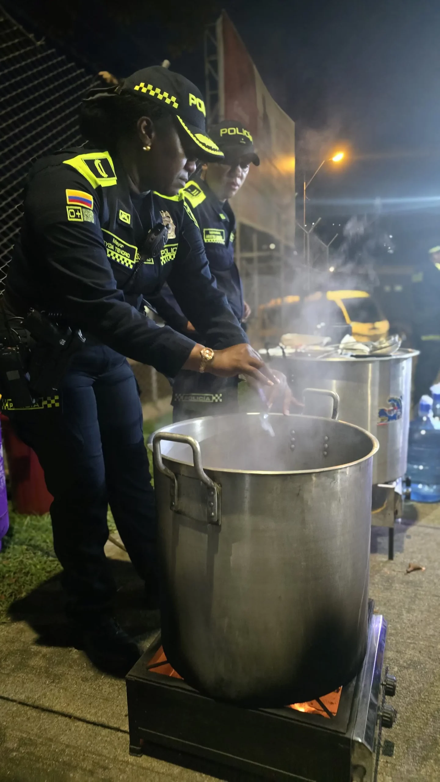 Policía acompaña recorridos de peregrinación hacia Girardota en Semana Santa