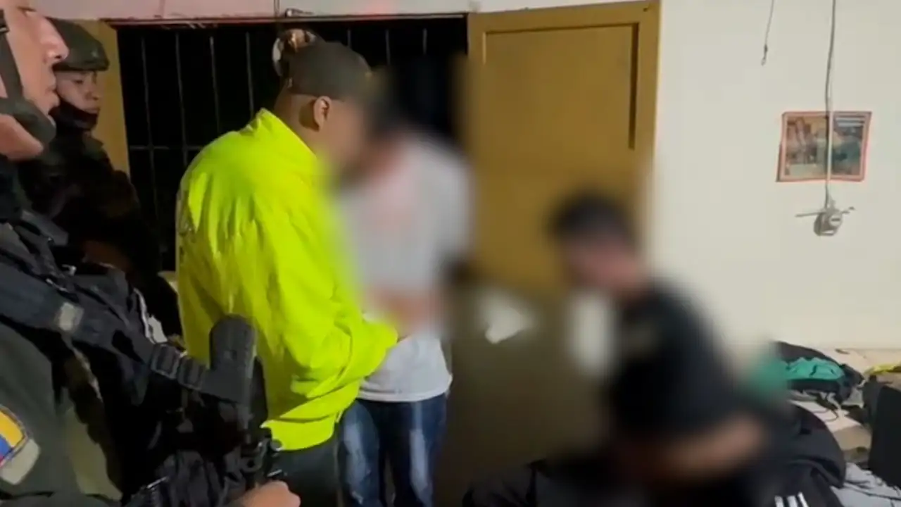 Policía captura a presuntos sicarios de ‘La Terraza’ en Andes; uno de ellos sería el cabecilla