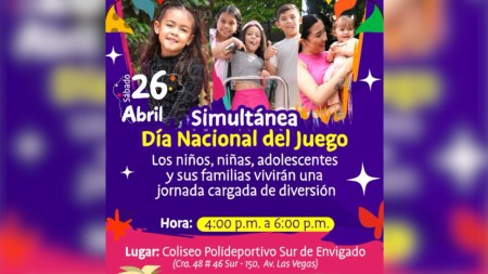 ¡Para los más pequeños! Envigado celebra el Día Nacional de la Niñez con una gran fiesta llena de color y alegría Envigado-niñez