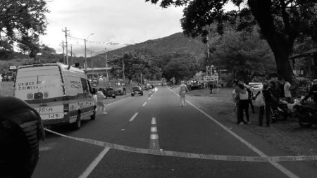 ¡Doloroso! Niña de seis años murió en accidente de tránsito en la entrada a Girardota