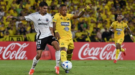 Muchos goles y poco fútbol: amargo debut de Atlético Bucaramanga en la Copa Libertadores bucaramanga-debut-copa-libertadores-empate-colocolo1