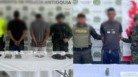 Capturan presuntos miembros del Clan del Golfo que pretendían atentar contra la Fuerza Pública en el Bajo Cauca captura-bajocauca-antioqueño-integrantes-clangolfo-ataqies-fuerzapublica