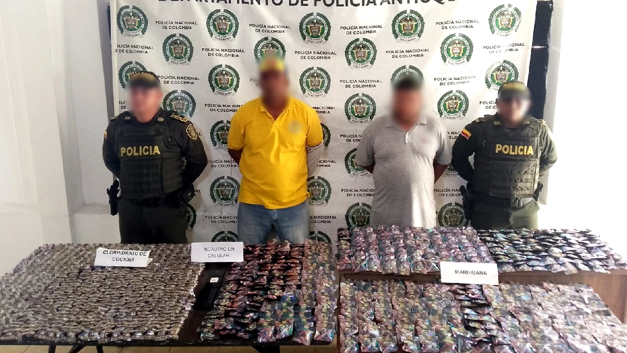 ¿Dónde iban a vender todo ese cargamento? A dos hombres en Yalí les hallaron más de 1.200 dosis de droga capturados-yali-incuatacion-droga-marihuana-cocaina