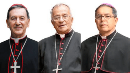 Estos son los tres cardenales colombianos. Uno de ellos es apto para las elecciones en el Cónclave