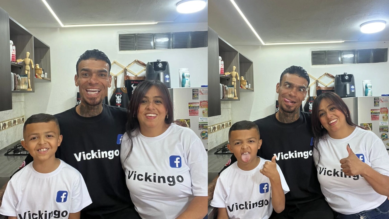 A punta de recetas y un leguaje particular, “Vickingo” es figura en las redes sociales 