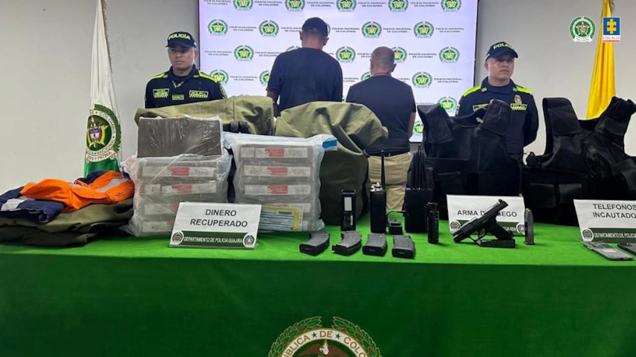 Capturados dos presuntos implicados en el audaz robo a carro de valores en aeropuerto de Riohacha robo aeropuerto