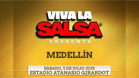 Viva la Salsa llega a Medellín: los más grandes del género se presentarán el 5 de julio en el Atanasio Girardot