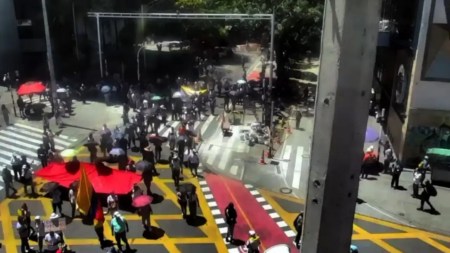 Autoridades entregan balance de las protestas en Medellín Autoridades entregan balance de las protestas en Medellín