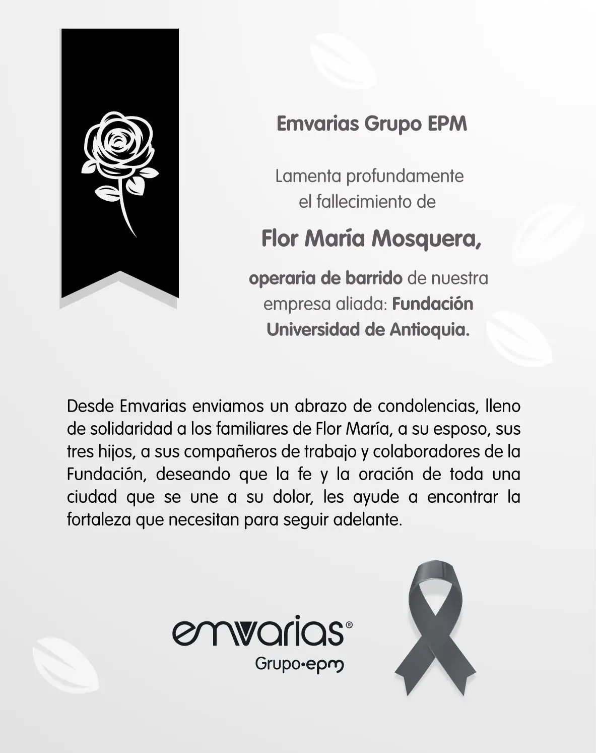 Ella era Flor la mujer que barría las calles de Medellín y murió al ser alcanzada por una bala perdida 2 Ella era Flor la mujer que barría las calles de Medellín y murió al ser alcanzada por una bala perdida