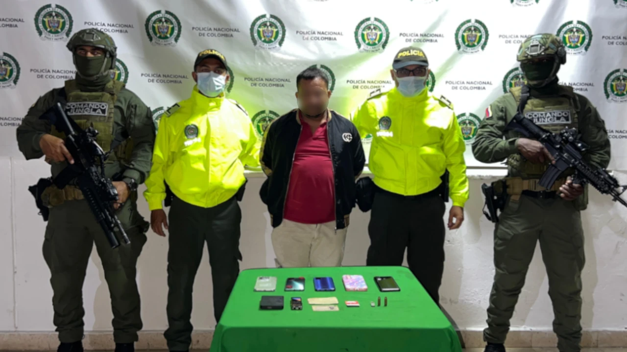 Más de 25 años al servicio del ELN: capturado alias “Barbas” , responsable de homicidios y secuestros a la Fuerza Pública ALIAS BARBAS