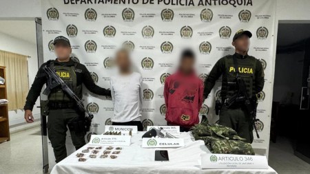 Capturados alias “El Zarzo” y alias “Matraca”, presuntos integrantes de un grupo delicuencial en Betulia Betulia-capturados