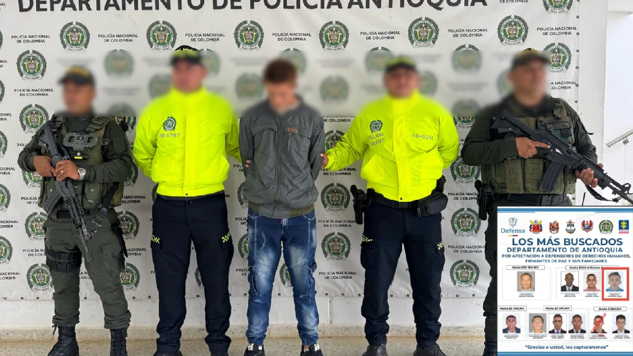 Capturado alias «Guacha», presunto sicario del Clan del Golfo que atentaba contra líderes sociales captura-aliasboquinche-mas-buscado-antioquia-clangolfo1