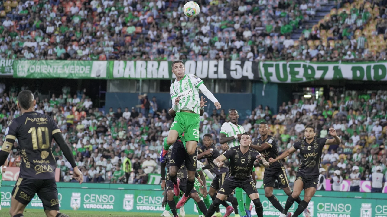 Atlético Nacional, con nómina mixta, ganó con lo justo y sufrió más de la cuenta ante Llaneros en Liga 2 nacional-gano-llaneros-con-canteranos-en-cancha-liga-atanasio2