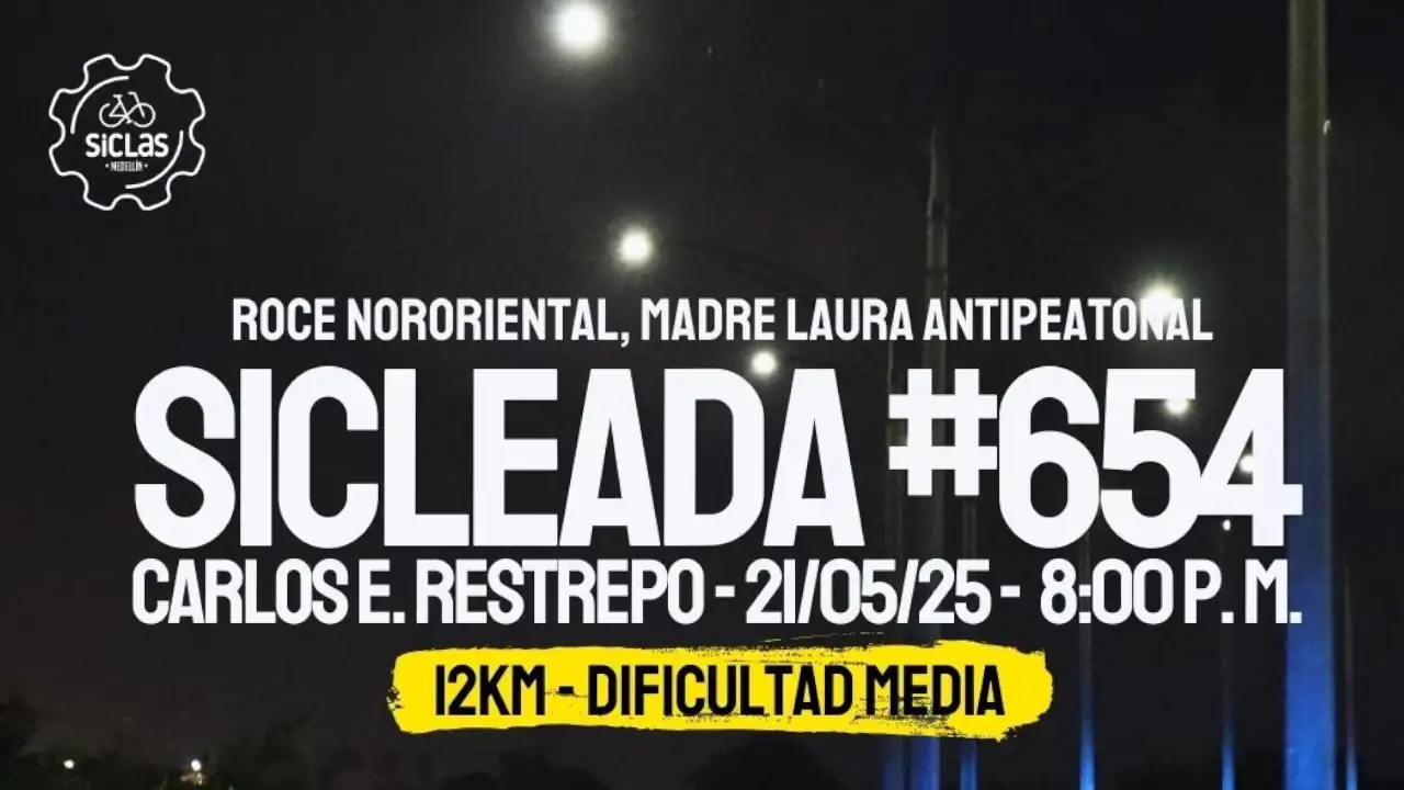 SiCLeada 654: Roce nororiental y crítica al puente Madre Laura colectivo SiCLas-sicleada-medellin
