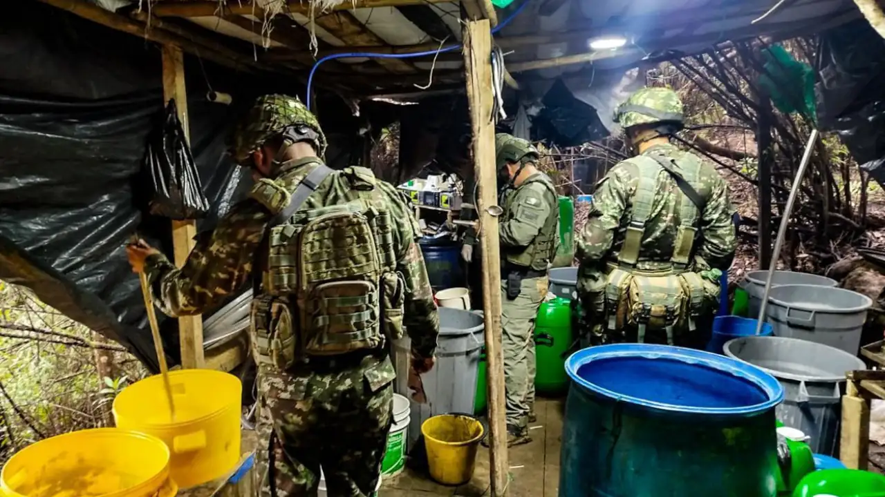 Balance operacional del Ejército en Antioquia durante 2025 incluye millonarias incautaciones