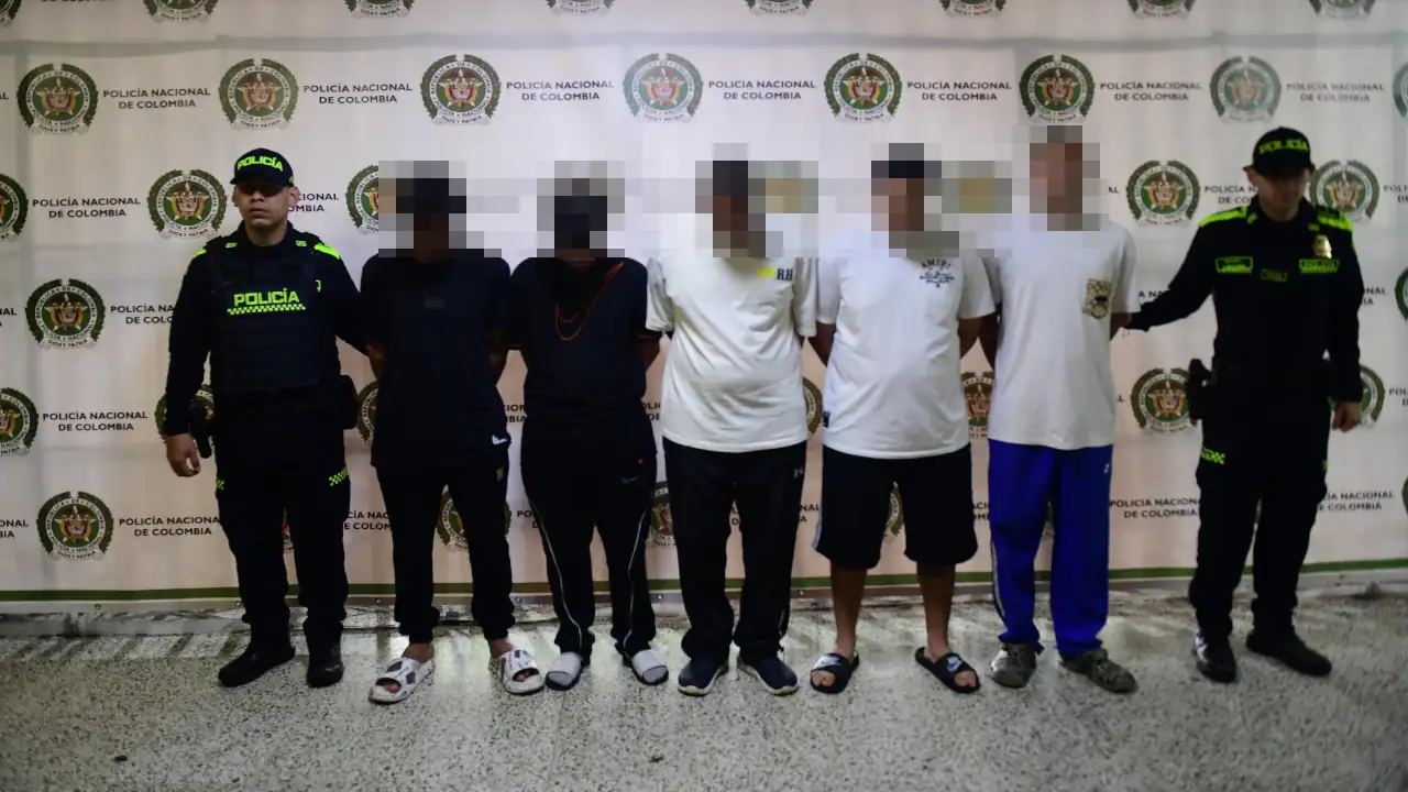 Capturan a cinco hombres que por meses fingieron ser pasajeros para secuestrar y robar a conductores en el Valle de Aburrá
