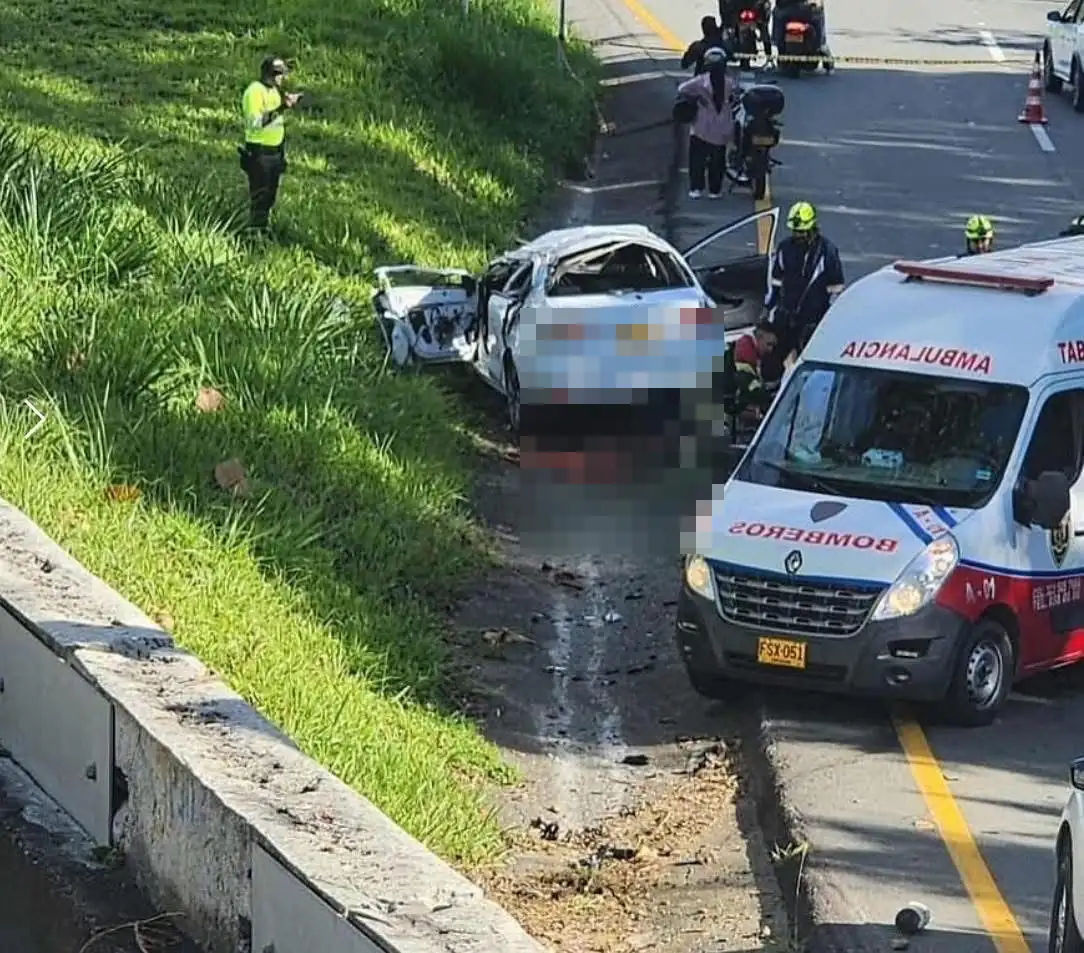 Confirman la identidad de dos personas que fallecieron en el accidente de San Jerónimo