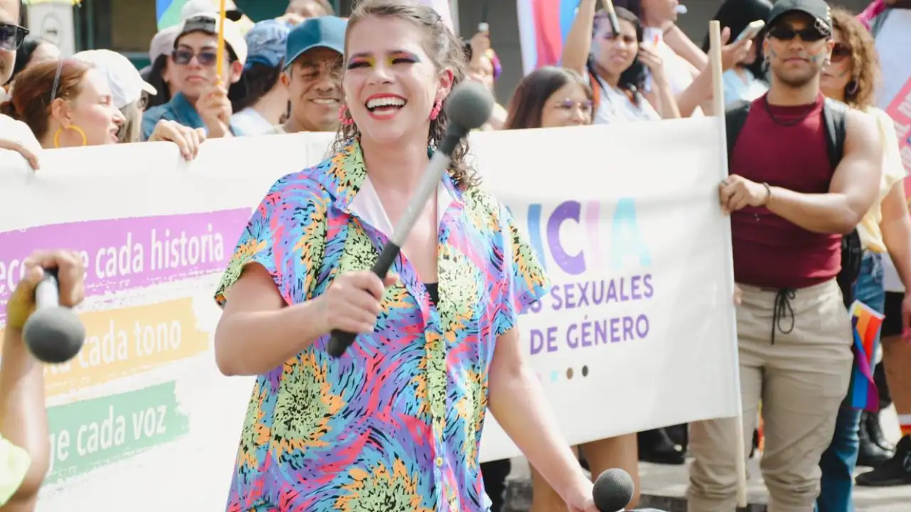 Más de 100 mil personas participaron en la marcha del Orgullo LGBTIQ+, en Medellín