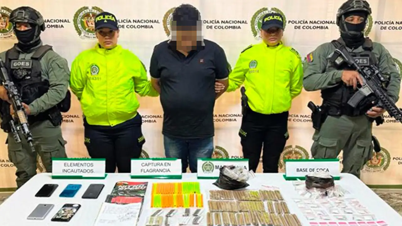 Redada en Medellín y La Estrella deja once capturados por microtráfico