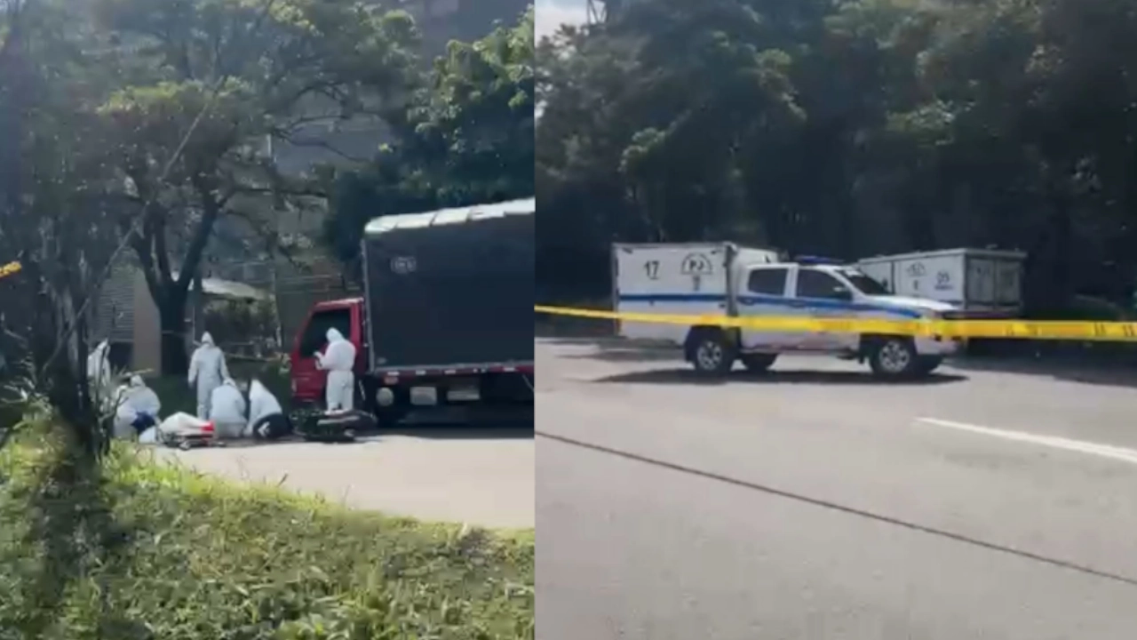 ¡Qué tristeza! Falleció un motociclista en grave accidente en la Regional en la mañana de este 27 de junio ACCIDNETE AUTOPISTA 1