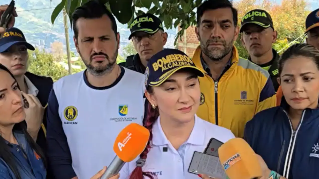 Alcaldesa de Bello asegura que continúan las labores para hallar a los 11 desaparecidos en Granizal