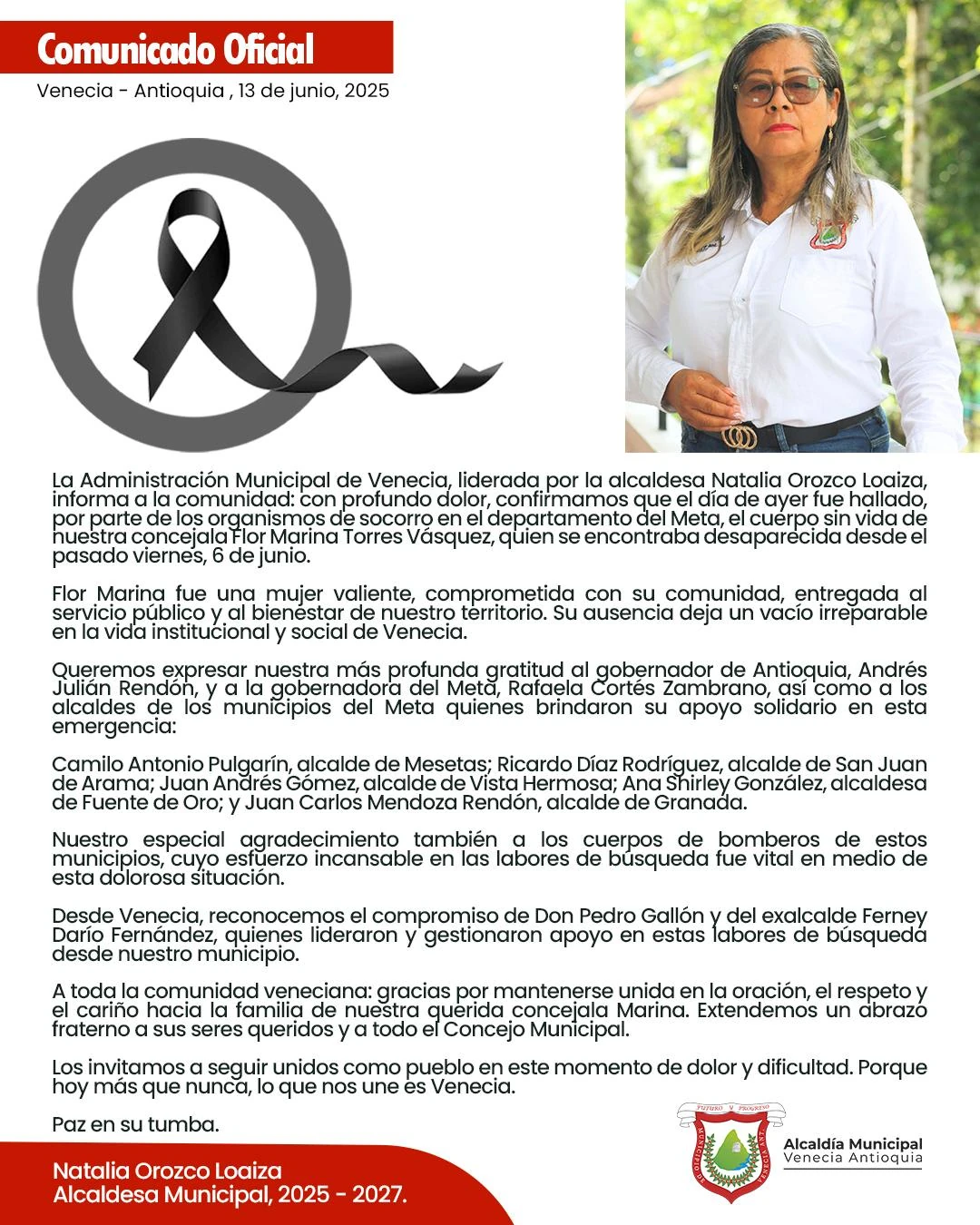 Comunicado-Alcaldía-Concejala