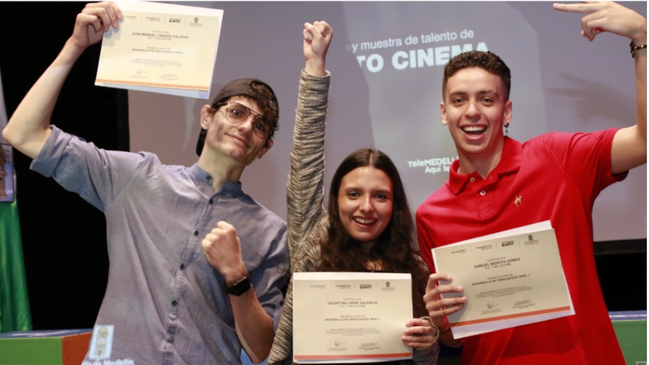 Medellín abre 1.668 nuevos cupos para formarse gratis en habilidades digitales, videojuegos e inteligencia artificial Medellín abre 1.668 nuevos cupos para formarse gratis en habilidades digitales, videojuegos e inteligencia artificial