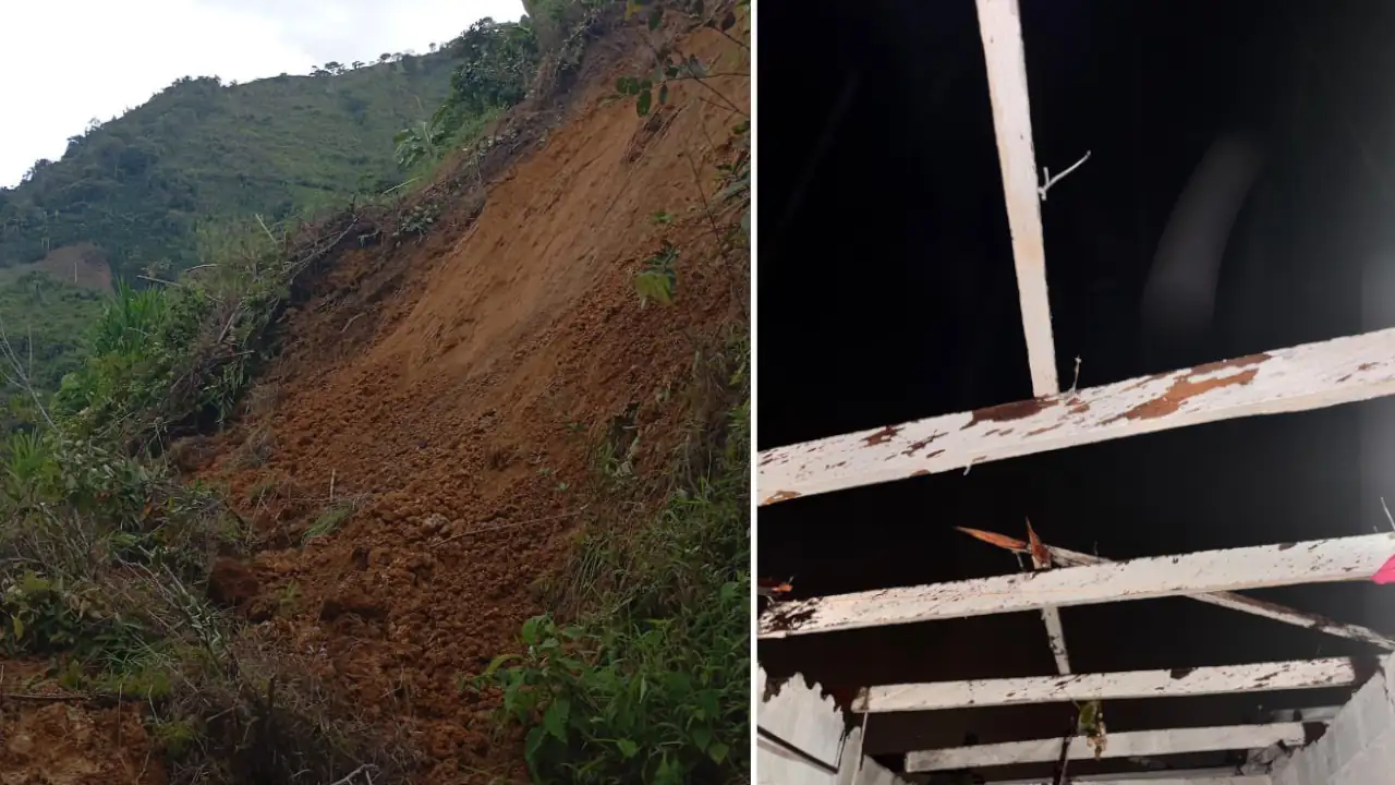 Lluvias intensas generan emergencias en varios municipios de Antioquia