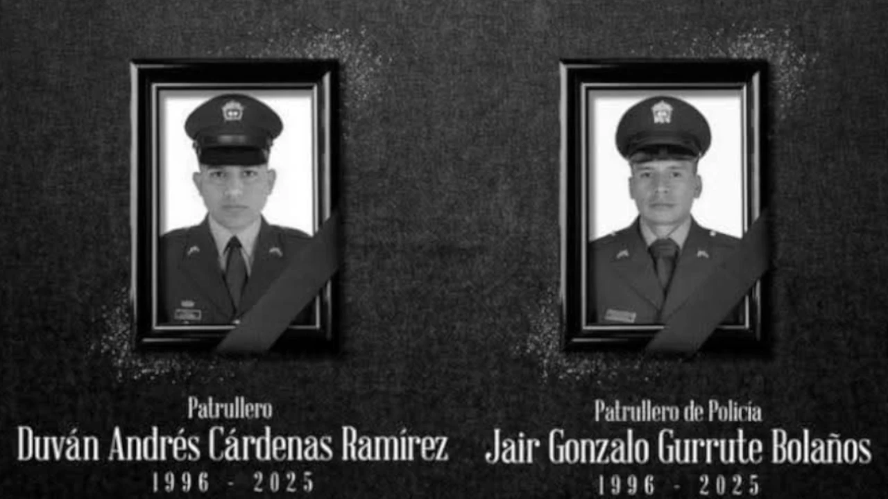 Policias-muertos-atentado-Valle-del-Cauca