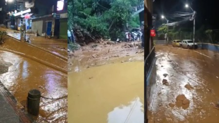 Bomberos de Medellín atienden emergencia en Santo Domingo Savio por avenida torrencial Santo Domingo 1