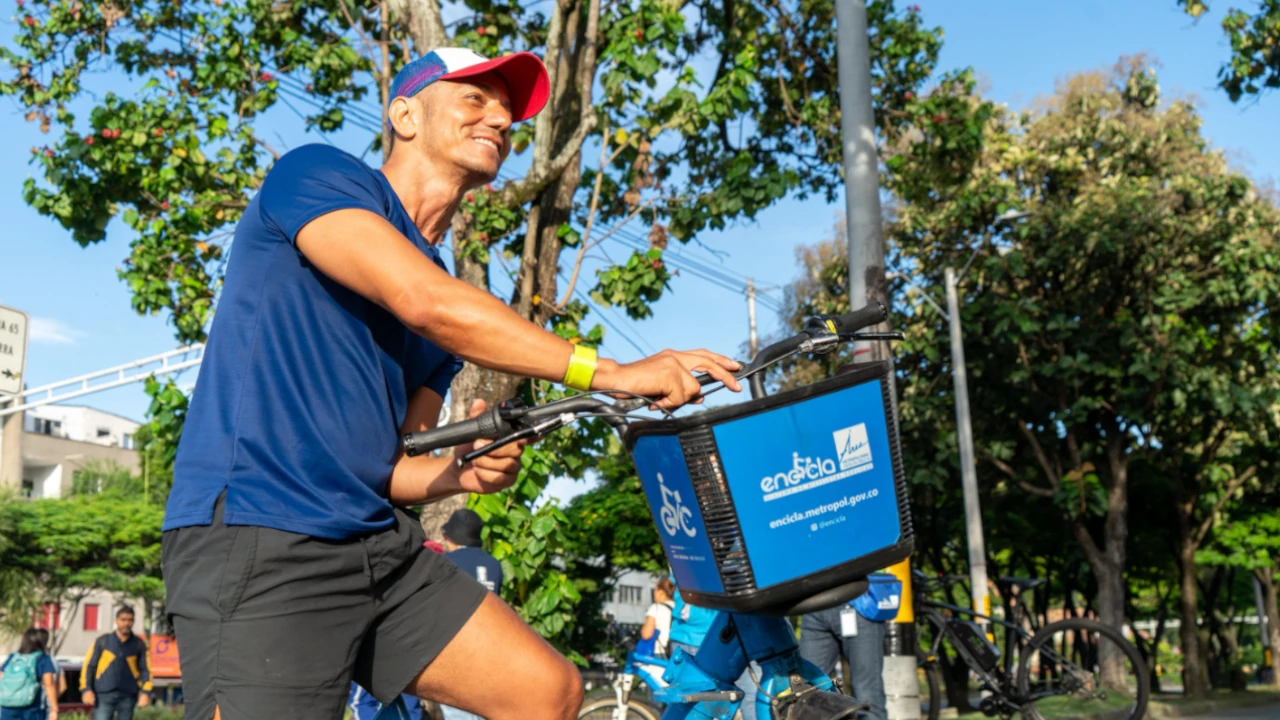 Más de 1.8 millones de viajes en EnCicla impulsan movilidad limpia en el Valle de Aburrá