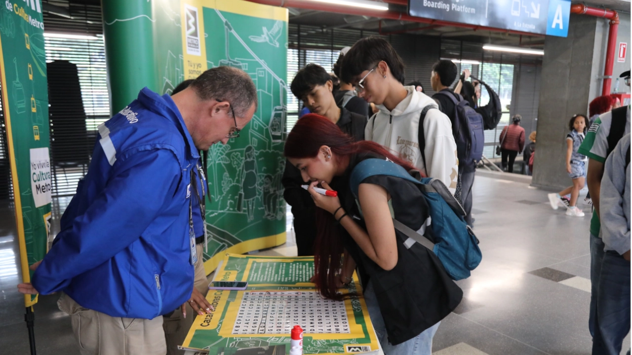 ¡La Cultura Metro se mueve! Con un Punto Móvil que forma en valores y convivencia