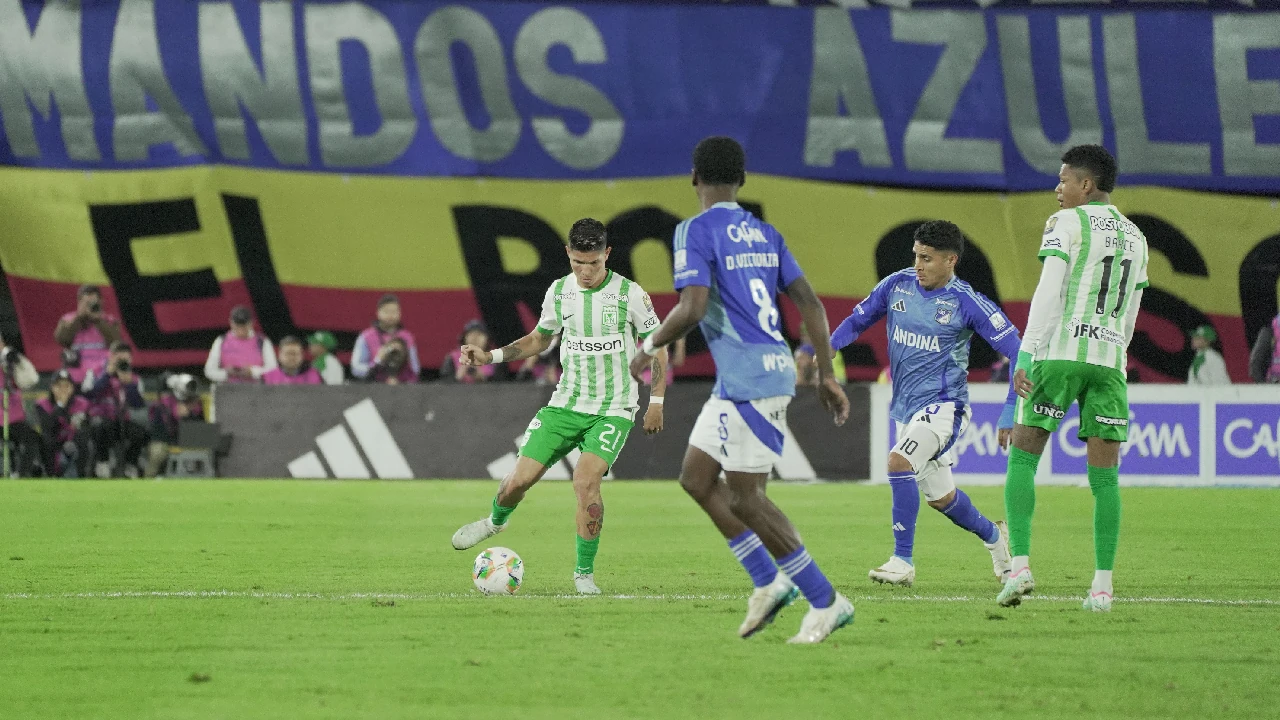 Nacional no rinde de visita: sin ideas, sin gol y con polémica arbitral empató ante Millonarios en el Campín 1 nacional-empato-bogota-millonarios-no-gana-fuera-casa2