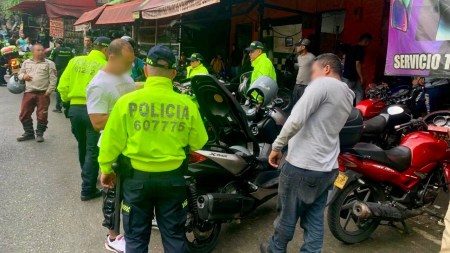 Golpe estructural a la delincuencia en Medellín: capturas, incautaciones y recuperación de motos