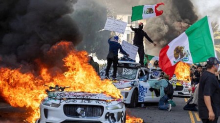 protestas Los Angeles 1