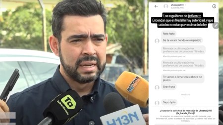 Secretario de Movilidad de Medellín denunció amenazas en redes sociales por parte de seguidores de un influenciador Secretario de Movilidad de Medellín denunció amenazas en redes sociales por parte de seguidores de un influenciador